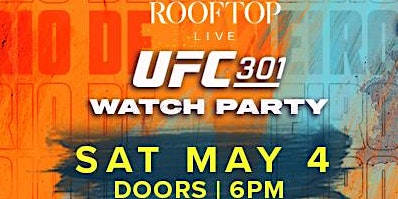 Fight Night Watch Party at Hard Rock Rooftop Live primary image