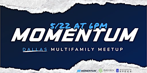 Hauptbild für Momentum - Multifamily Investor Meetup