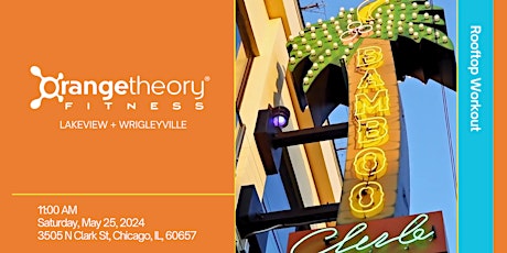 Orange Theory Rooftop Workout at Bamboo Club Chicago