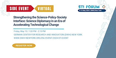 Strengthening the Science-Policy-Society Interface