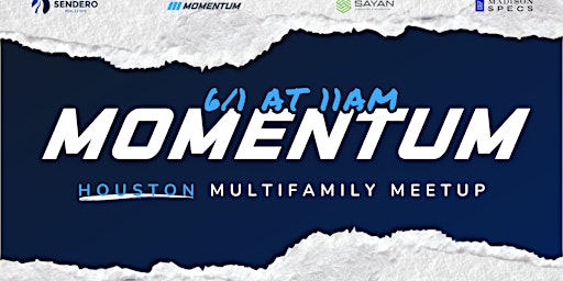 Image principale de Momentum - Multifamily Real Estate Meetup