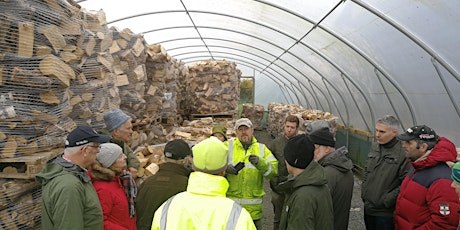 Site visit organized by WFQA & IrBEA - Exploring wood fuel drying Co. Meath