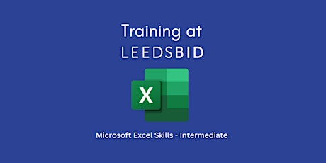 Imagem principal do evento Microsoft Excel  Skills - Intermediate
