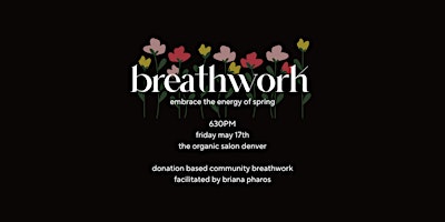 Imagem principal do evento breathwork at the organic salon denver: embrace the energy of spring