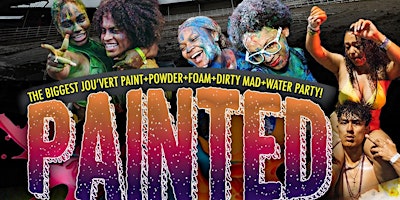Imagem principal do evento PAINTED THE BIGGEST JOU'VERT PAINT+WATER+POWDER+FOAM+DIRTY MAD PARTY