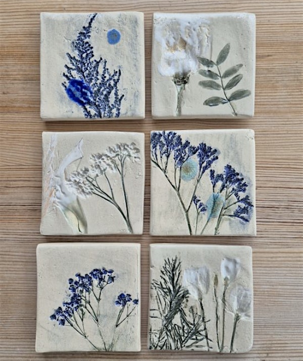 Pottery Club: Make Your Own Botanical Coasters