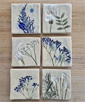 Imagem principal do evento Pottery Club: Make Your Own Botanical Coasters