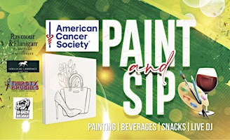 Hauptbild für Paint and Sip: Benefiting the American Cancer Society