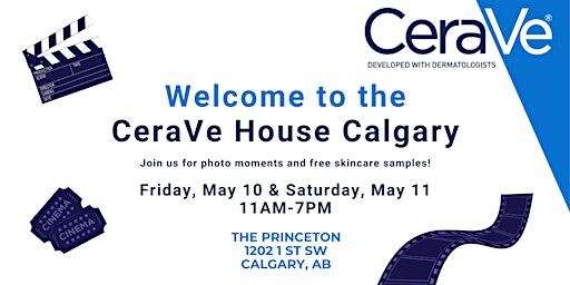 CeraVe House // Calgary Pop-Up Event // May 10-11 primary image