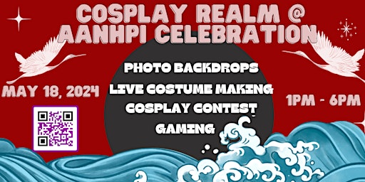 Primaire afbeelding van Cosplay Realm @ Pacifica Square : AANHPI Celebration