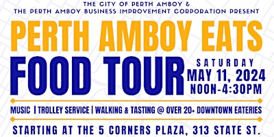 Hauptbild für 2024 Perth Amboy Eats Food Tour