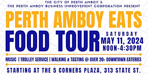 Primaire afbeelding van 2024 Perth Amboy Eats Food Tour