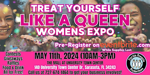 2024 Treat Yourself Like a Queen Expo - At The Mall at UTC primary image
