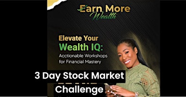 3 Day Stock Market Challenge! primary image