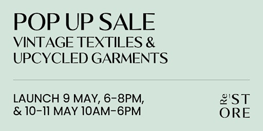 Vintage Textiles and Upcycled Garments Sale primary image