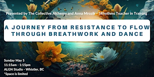 A Journey from Resistance to Flow through Breathwork and Dance primary image