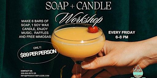 Imagem principal do evento Candle + Soap Making Workshop