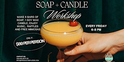 Hauptbild für Candle + Soap Making Workshop