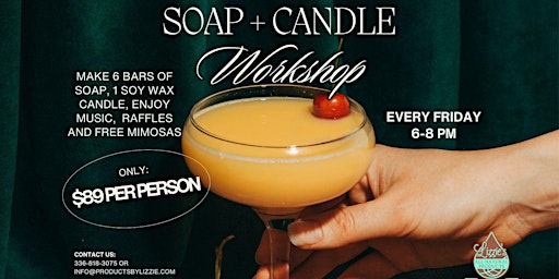 Primaire afbeelding van Candle + Soap Making Workshop