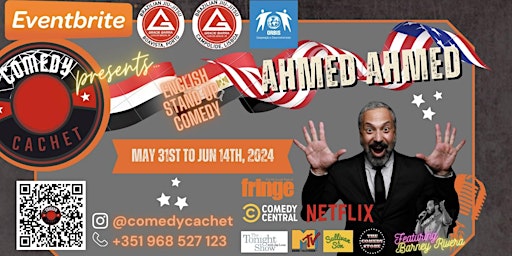 Primaire afbeelding van Stand Up Comedy - AHMED AHMED - Live in Figueira da Foz