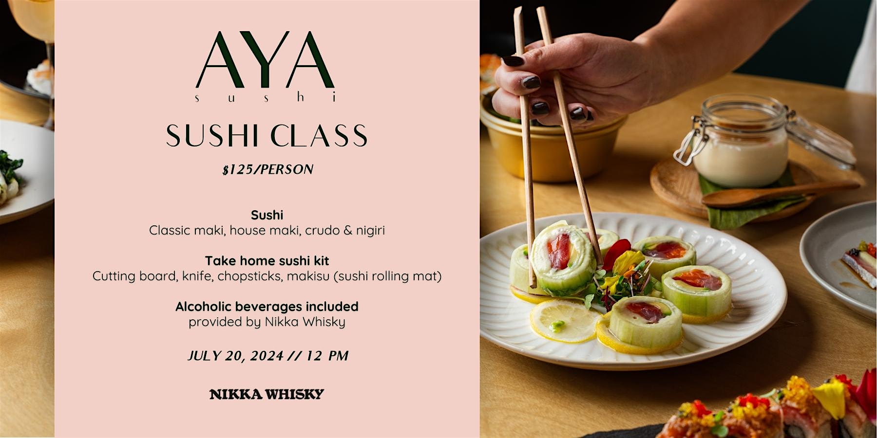 Aya Sushi Class