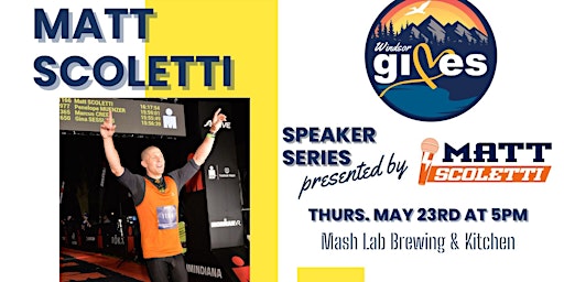 Fun Run + Motivational Speaking Event with Matt Scoletti primary image