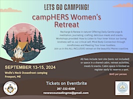 Image principale de Let's Go Camping! campHERS Women's Retreat