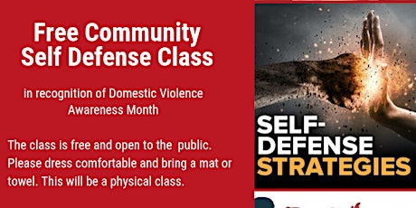 Self Defense Class primary image