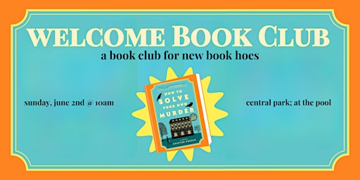 WELCOME Book Club primary image