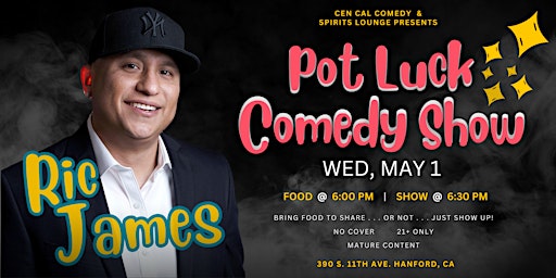 Pot Luck Comedy Show primary image