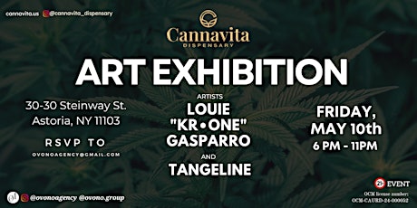 Art Exhibition + Live Painting + Music + Cannabis At CANNAVITA