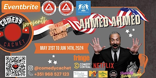 Primaire afbeelding van Stand Up Comedy - AHMED AHMED - Live in Coimbra