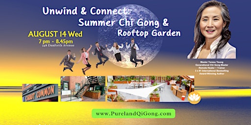 Unwind & Connect: Summer Chi Gong & Rooftop Celebration (Toronto)  primärbild