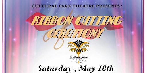 Primaire afbeelding van Theatre Season Announcement Ribbon Cutting Ceremony