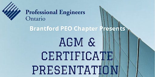 Imagen principal de PEO Brantford Chapter - 2024 AGM and certificate Presentation