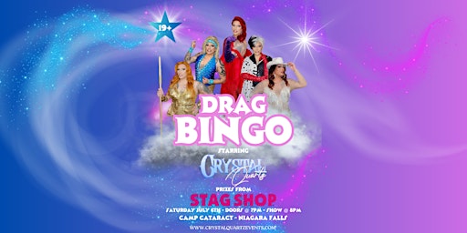 Primaire afbeelding van Drag Bingo Hosted by Crystal Quartz- Niagara Falls