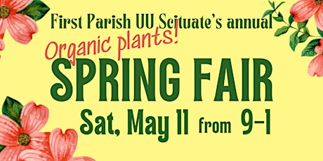Spring Fair and Plant Sale