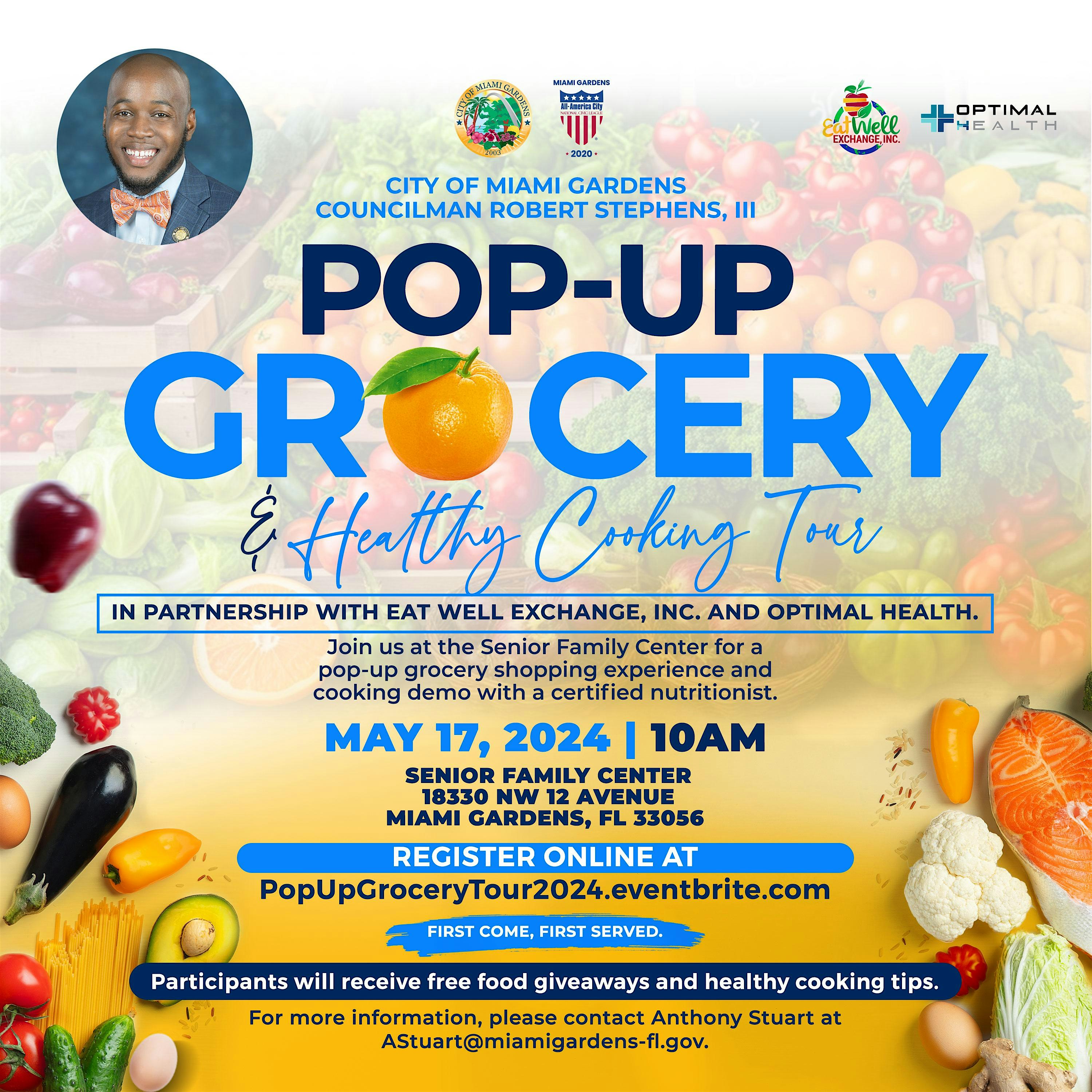 Pop-Up Grocery & Healthy Cooking Tour