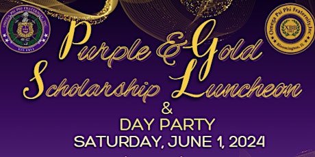 Purple & Gold Scholarship Luncheon & Day Party