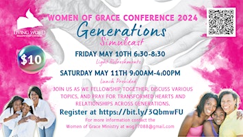 Primaire afbeelding van Women of Grace Generations Conference