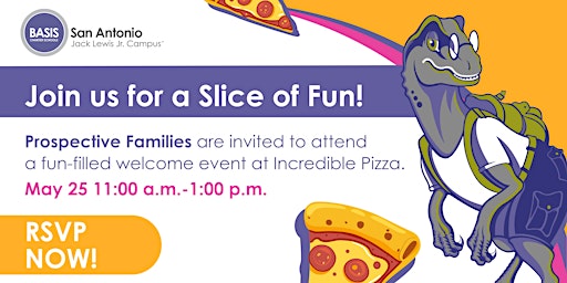Imagem principal do evento Pizza Party for Prospective Families