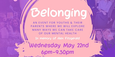 Belonging - Mental Health Event