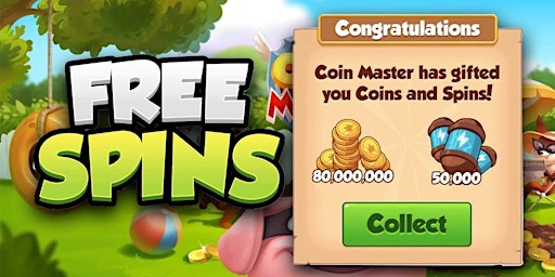 Today's Coin Master Free Spins and Coins Reward [Spin Generator] Event primary image