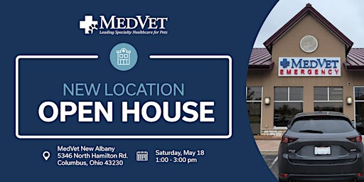 Hauptbild für MedVet New Albany Open House Invitation (Community)