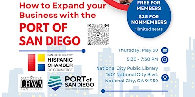 Hauptbild für How to Expand your Business with the PORT OF SAN DIEGO