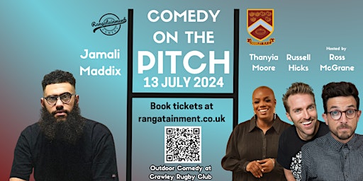 Primaire afbeelding van COMEDY ON THE PITCH CRAWLEY