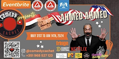 Primaire afbeelding van Stand Up Comedy - AHMED AHMED - Live in Porto