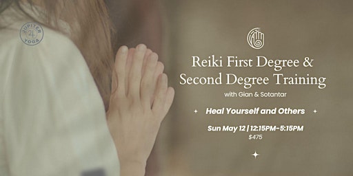 Reiki First and Second Degree Training primary image