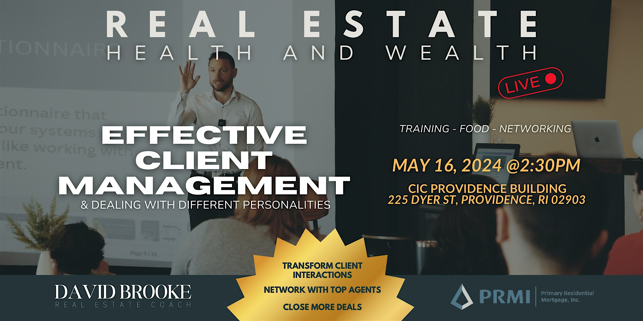 Real Estate Health and Wealth - Effective Client Management