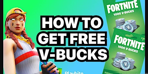 Get Free V Bucks easily✅CLAIM YOUR FREE V BUCKS in FORTNITE primary image